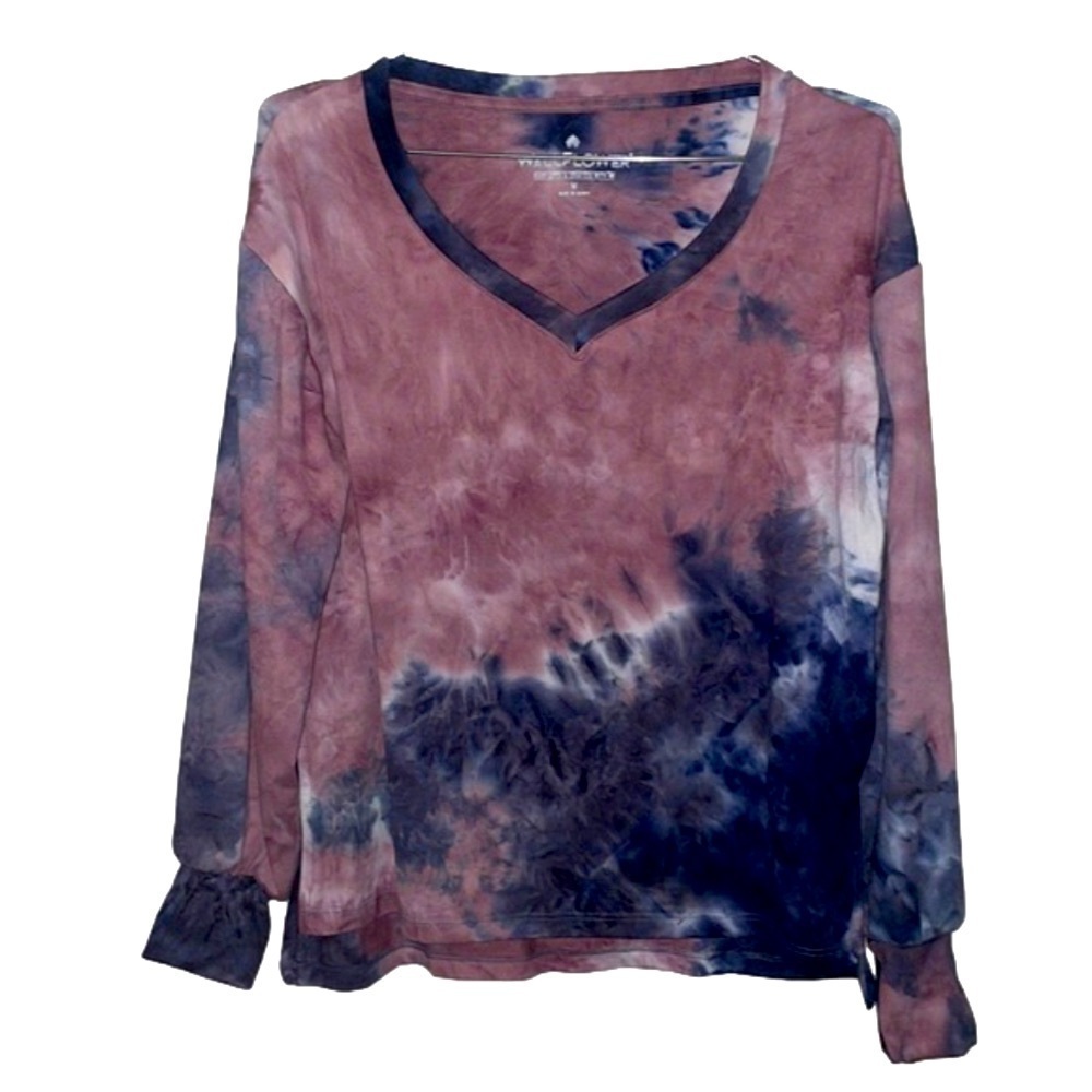Wallflower Hand Dyed Soft Long Sleeve Shirt